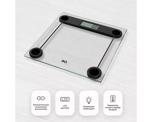 Весы напольные BQ BS1012 Черный