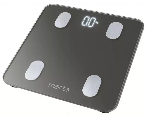 Весы напольные MARTA MT-1606 серый графит
