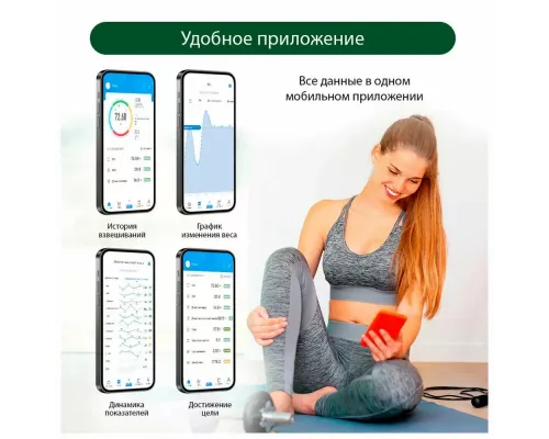 Весы напольные MARTA MT-1606 серый графит