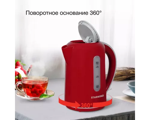 Чайник StarWind SKG1021 красный