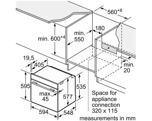 Духовой шкаф Bosch HBG635BB1M