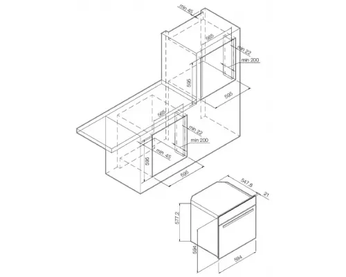 Духовой шкаф GRAUDE BM 60.2 E