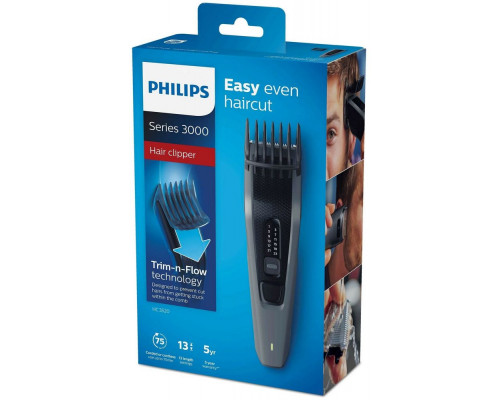 Машинка для стрижки PHILIPS HC3520/15 серый/черный 