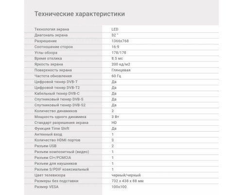 Телевизор DIGMA DM-LED32MBB21 Телевизор DIGMA DM-LED32MBB21