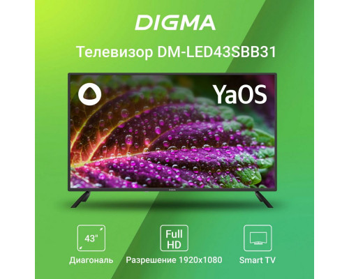 Телевизор DIGMA DM-LED43SBB31 