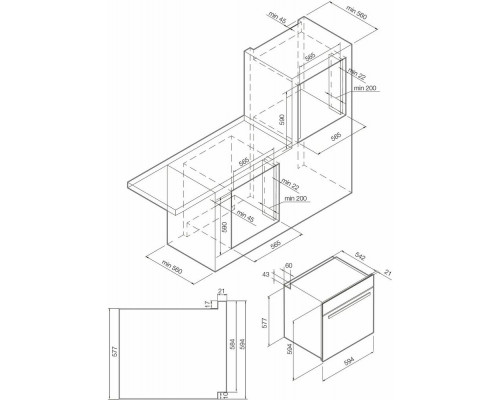 Духовой шкаф GRAUDE BM 60.2 E