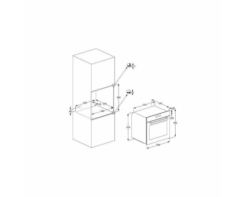 Духовой шкаф Beko BBIS17300BCS черный