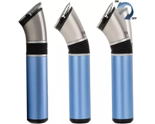 Машинка для стрижки волос Polaris PHC-0401RB голубой металлик