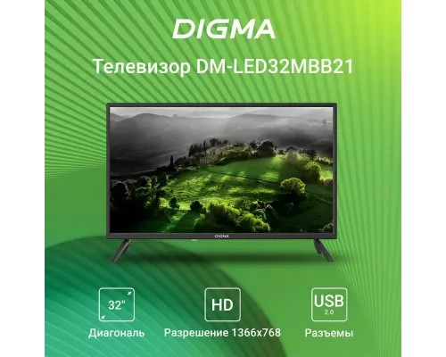 Телевизор DIGMA DM-LED32MBB21