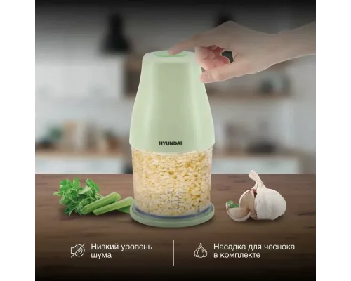 Измельчитель Hyundai HYC-P3108 черный/зеленый