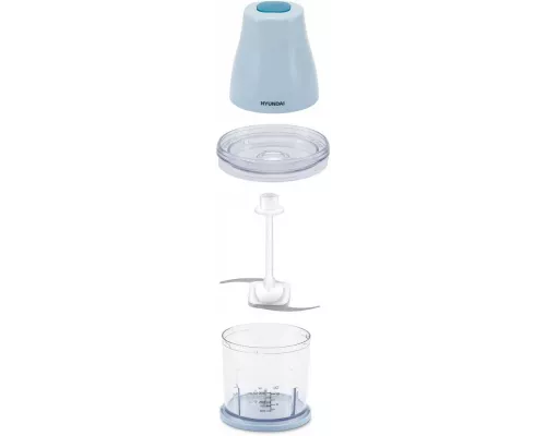 Измельчитель Hyundai HYC-P3118 черный/фиолетовый