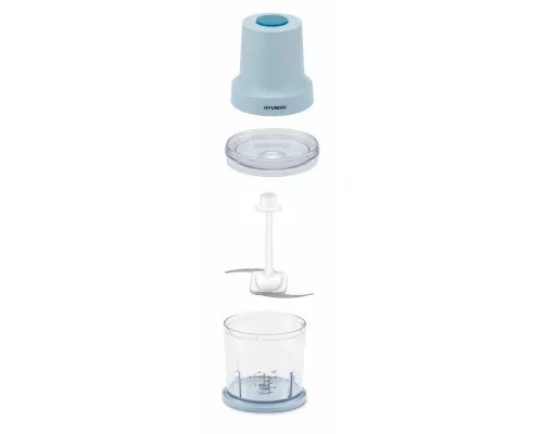 Измельчитель Hyundai HYC-P3138 голубой/белый
