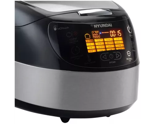 Мультиварка Hyundai HYMC-1610 серебристый/черный