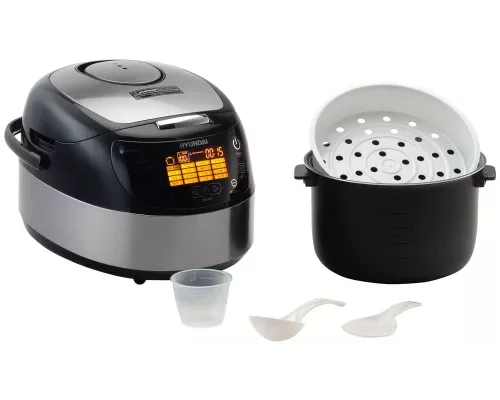 Мультиварка Hyundai HYMC-1610 серебристый/черный