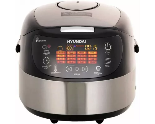 Мультиварка Hyundai HYMC-1610 серебристый/черный