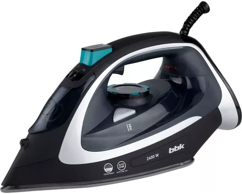Утюг BBK ISE-2405 черный/серебро