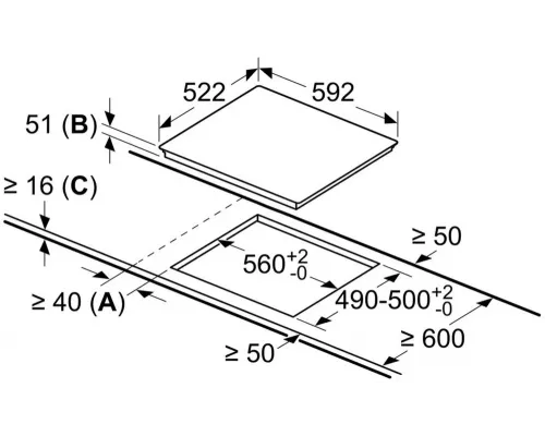 Варочная поверхность Bosch PVS651FC5E