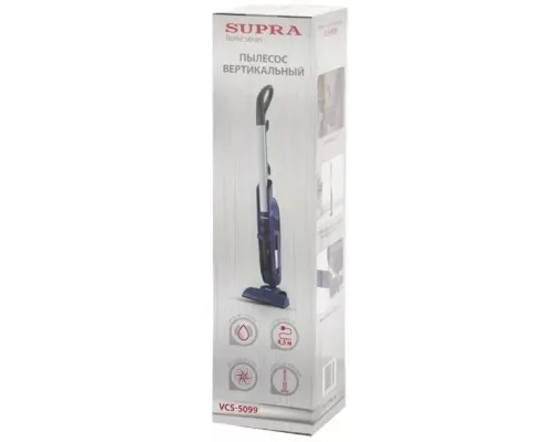 Вертикальный пылесос Supra VCS-5099 синий