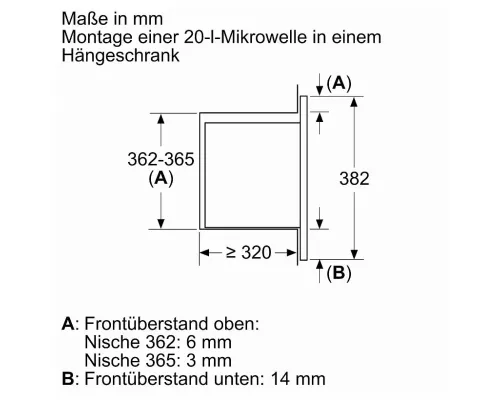 Встраиваемая микроволновая печь Bosch BFL523MW3