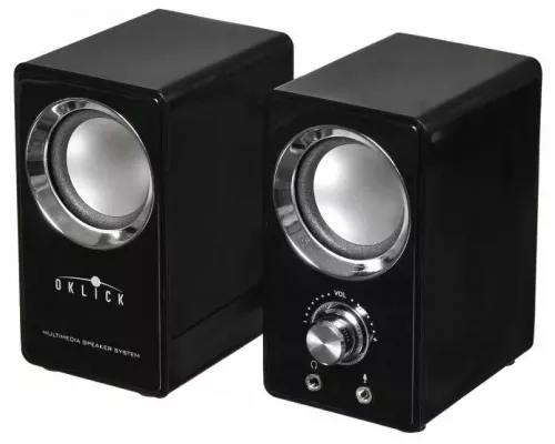 Акустическая система OKLICK OK-116 2.0 черный