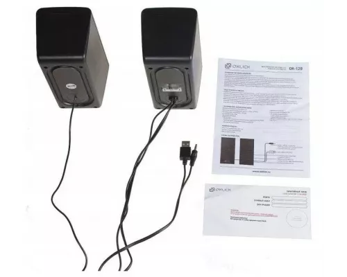 Акустическая система OKLICK OK-120 2.0 черный