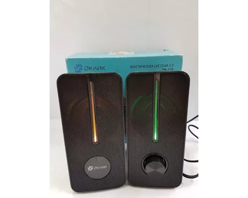 Акустическая система OKLICK OK-120 2.0 черный