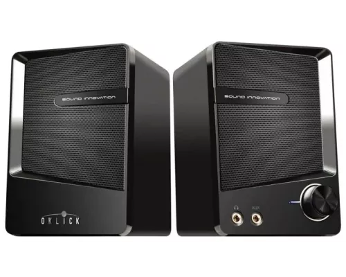 Акустическая система OKLICK OK-126 2.0 черный