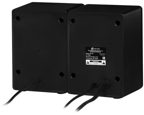 Акустическая система OKLICK OK-126 2.0 черный