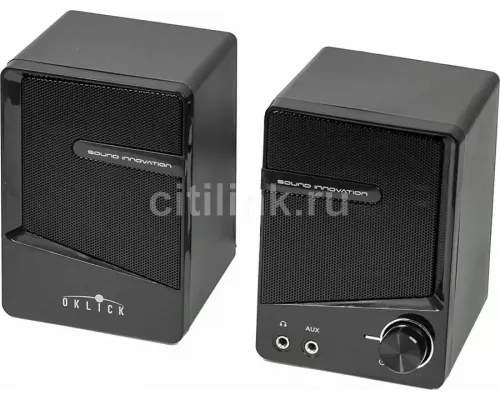 Акустическая система OKLICK OK-126 2.0 черный