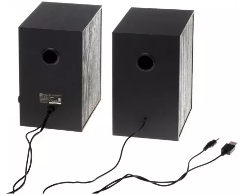 Акустическая система OKLICK OK-162 2.0 темное дерево