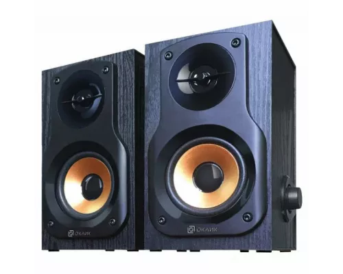Акустическая система OKLICK OK-162 2.0 темное дерево