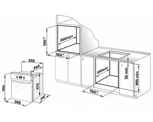 Духовой шкаф GEFEST ДА 622-03 К55S