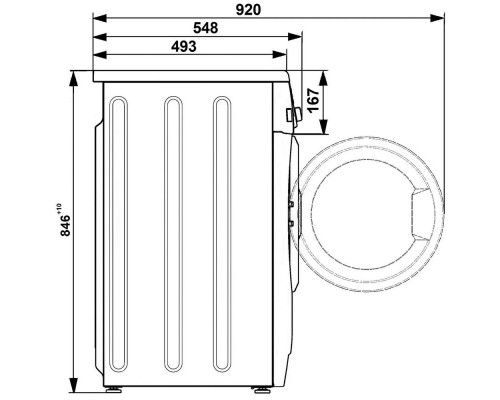 Стиральная машина АТЛАНТ СМА-60C 102-000 белый