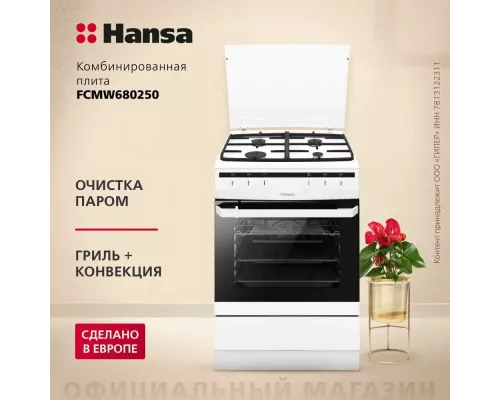 Кухонная плита Hansa FCMW680250 белый