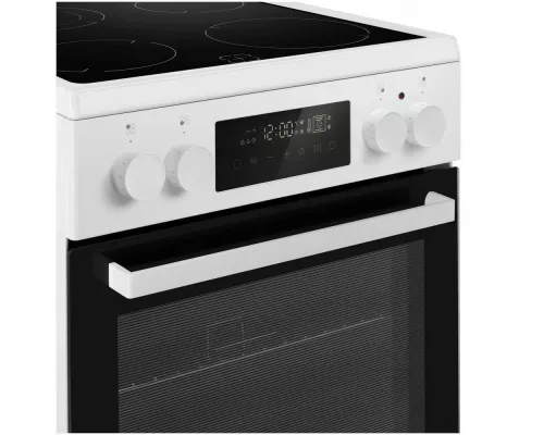 Кухонная плита MAUNFELD MEC511CW09TD белый