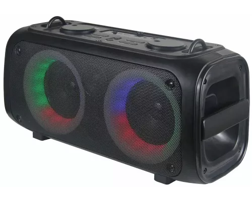 Портативная колонка Hyundai H-PS1030 черный/черный