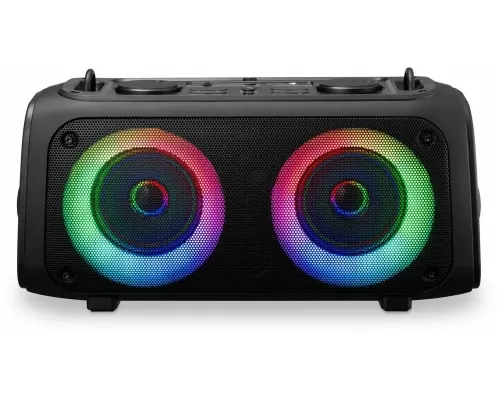 Портативная колонка Hyundai H-PS1030 черный/черный