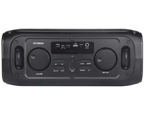 Портативная колонка Hyundai H-PS1030 черный/черный