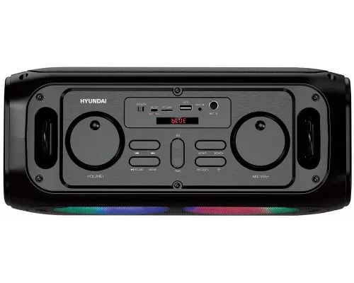 Портативная колонка Hyundai H-PS1030 черный/черный