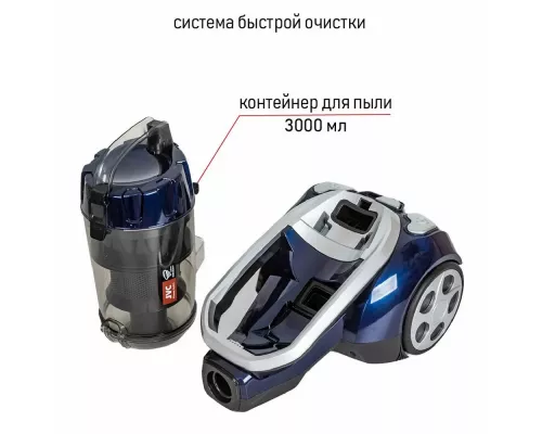 Пылесос JVC JH-VC410 синий