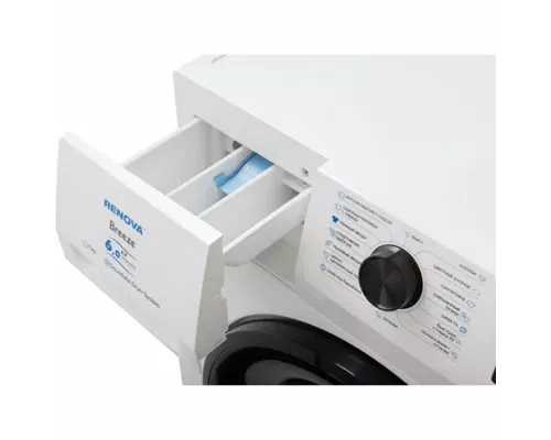 Стиральная машина RENOVA WAF-6010SM2 белый/черный