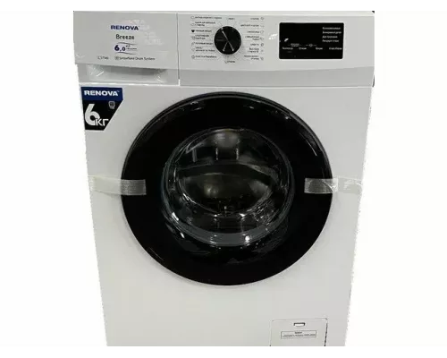 Стиральная машина RENOVA WAF-6010SM2 белый/черный