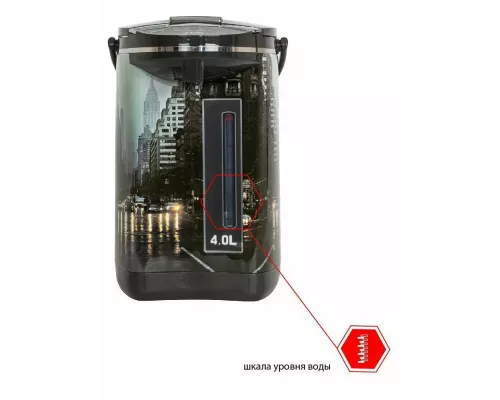 Термопот JVC JK-TP1010 черный/рисунок