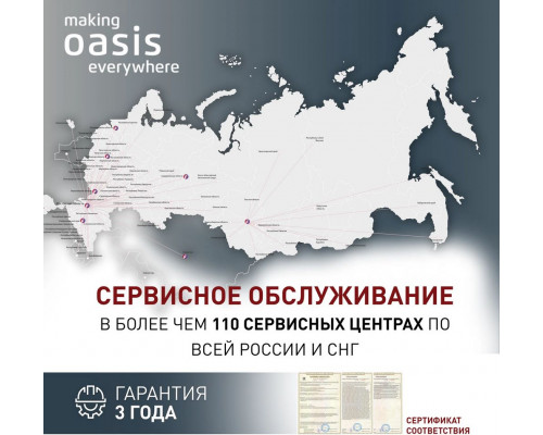 Посудомоечная машина OASIS PM-10V6 белый 