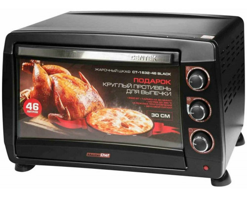 Мини-печь Centek CT-1532-46 BLACK Мини-печь Centek CT-1532-46 BLACK