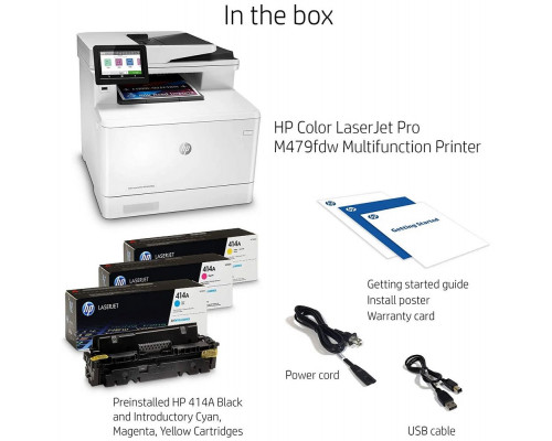 МФУ лазерный HP Color LaserJet Pro M479fdw 