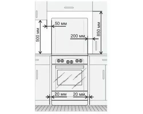 Кухонная плита GEFEST 6500-02 0313