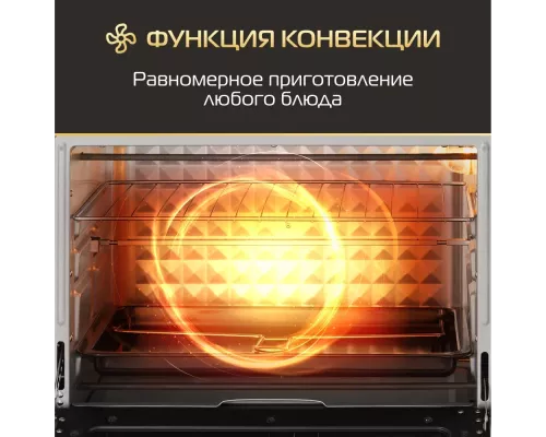 Мини-печь HIBERG PR 400 Dark moon