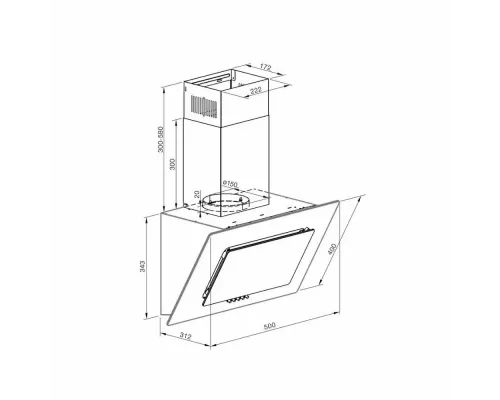 Вытяжка GRAUDE DHE 50.1 S
