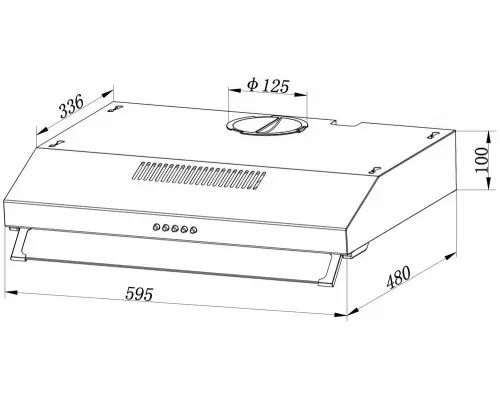 Вытяжка il Monte KH-CLASSIC 6002 T WH
